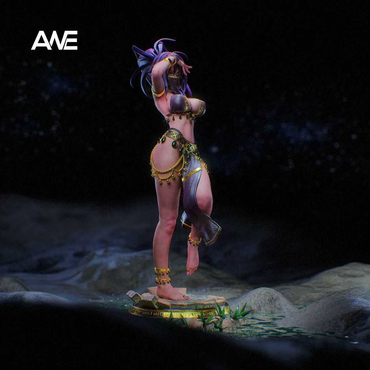 Bleach - Dancer Shihouin Yoruichi | Resin Statue | by ANE Studio