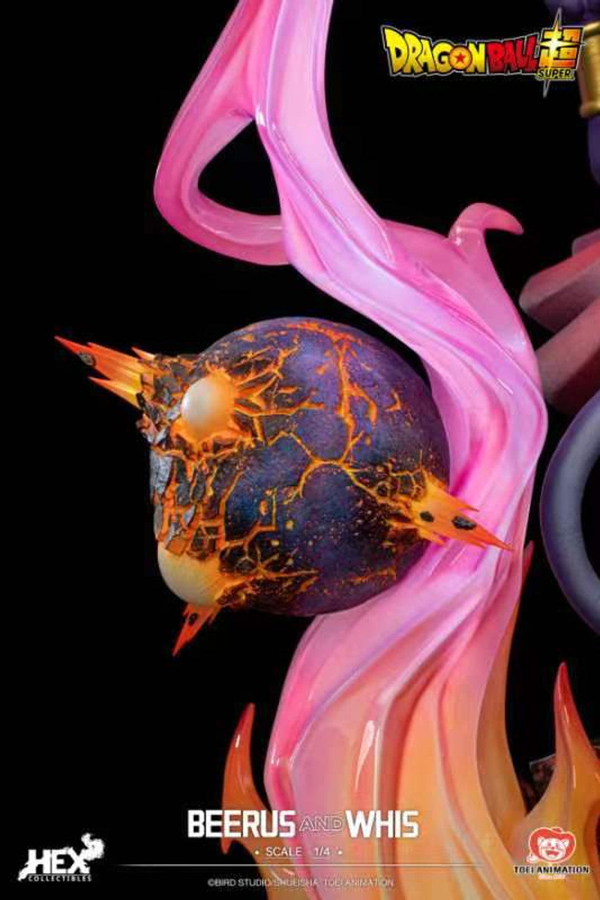 Dragon Ball - Beerus & Whis Licensed | 1:4 Resin Statue | by HEX Collectibles