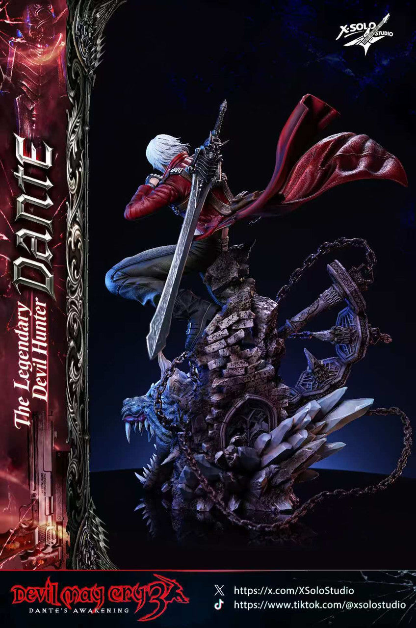 Devil May Cry - Dante | Resin Statue | by X-Solo Studio