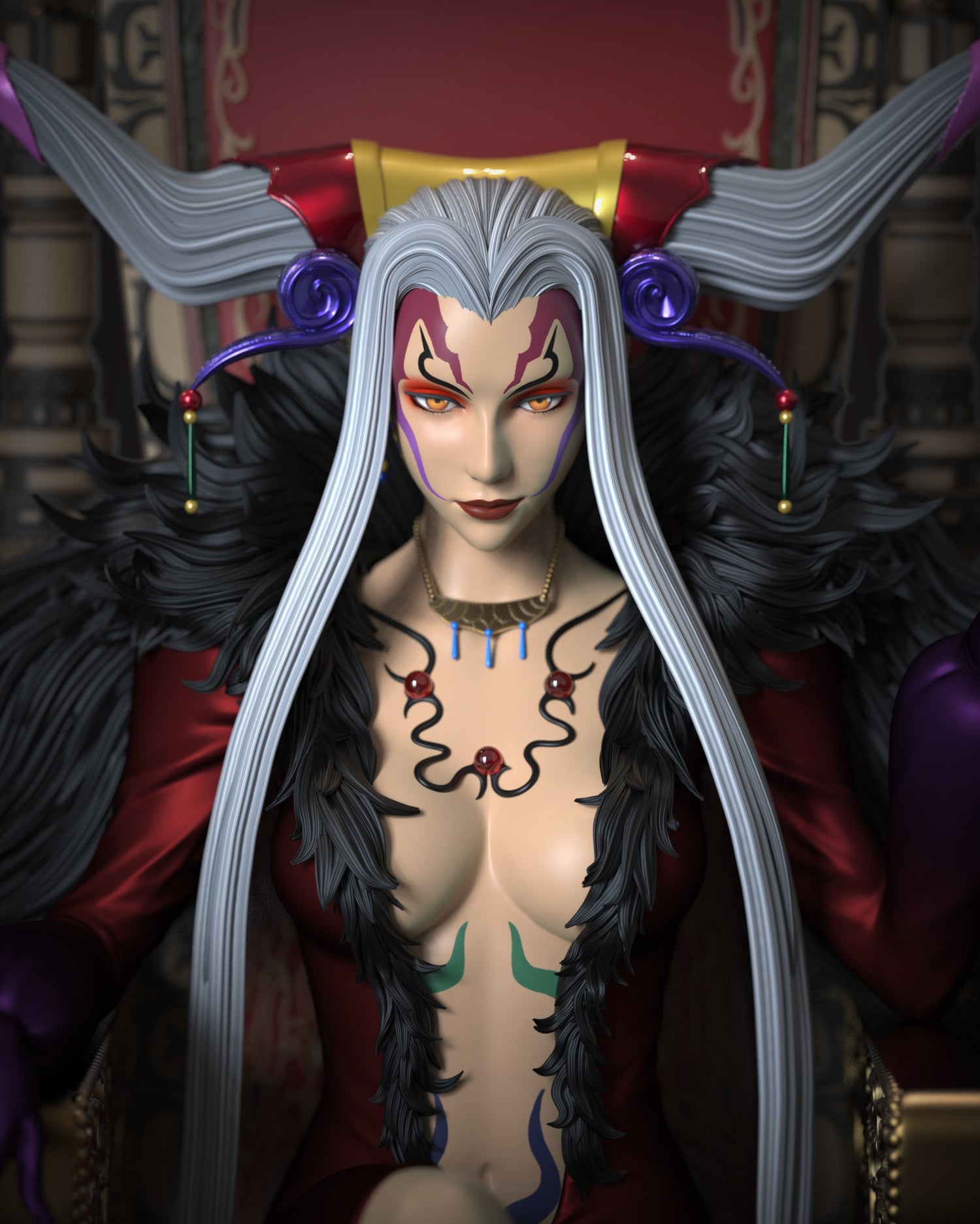 Final Fantasy - Ultimecia | 1:4 Resin Statue | by Solar Studio