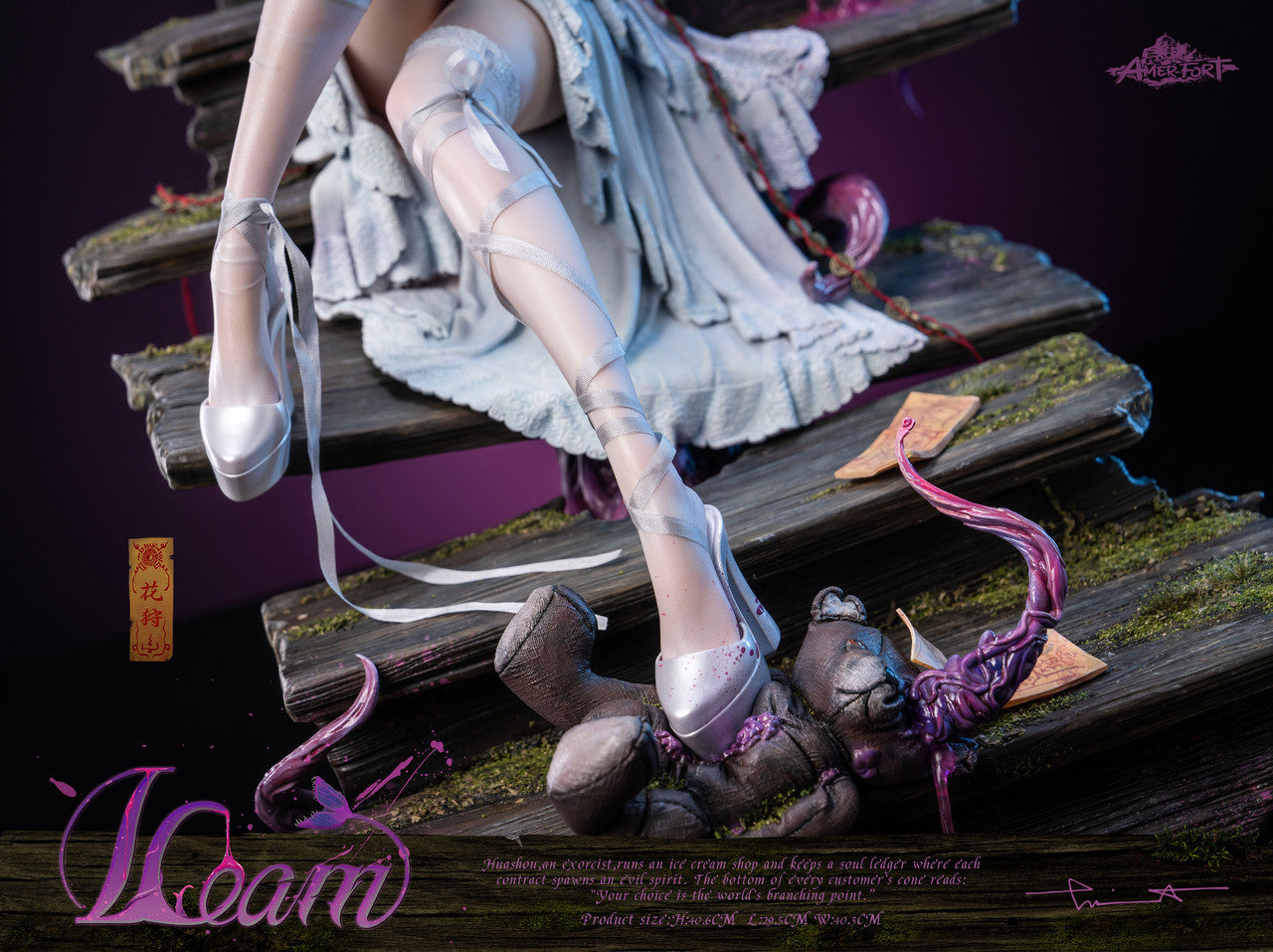 Amer Fort Series - Huashou | 1:4 Resin Statue | by PiJi ft. LouLL AroLL Studios