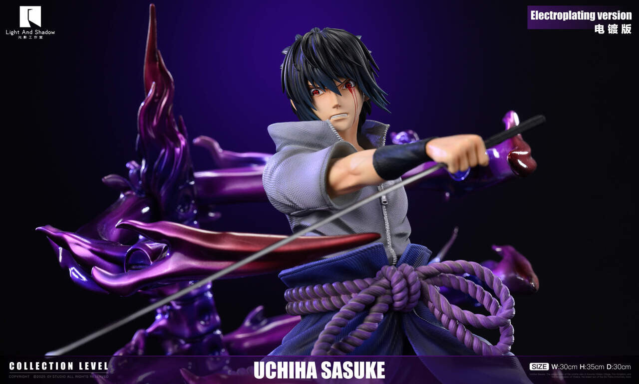 Naruto - Uchiha Sasuke | 1:6 Resin Statue | by Light and Shadow Studio