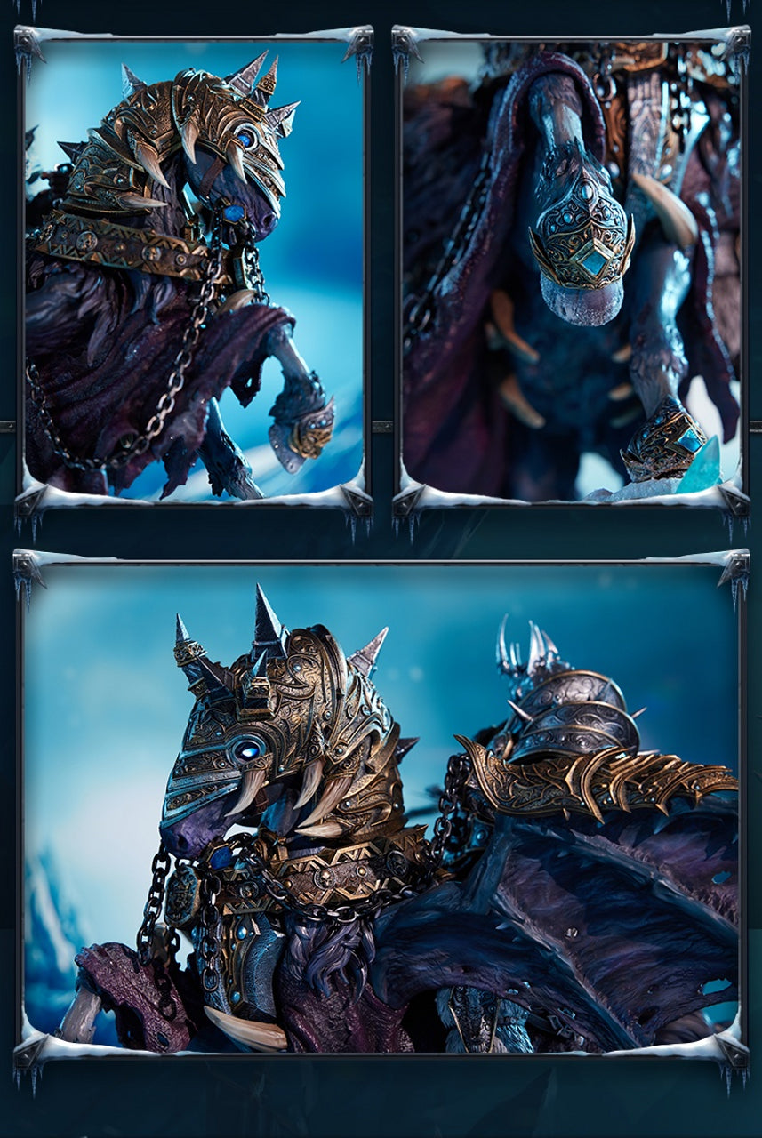 World of Warcraft - Arthas on Invincible | Resin Statue | by Blizzard