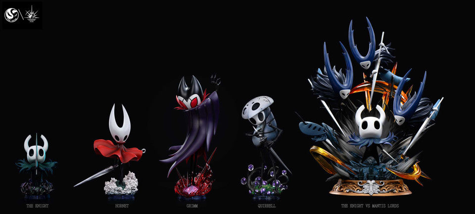 Hollow Knight - The Knight vs Mantis Lords | 1:8 Resin Statue | by Stone Custom & Radiance Studio