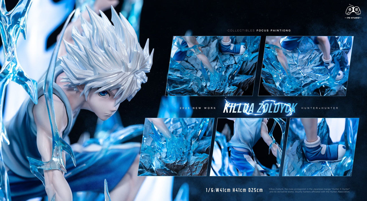 Hunter x Hunter - Killua Zoldyck 4.0 | 1:6 Resin Statue | by PG Studio