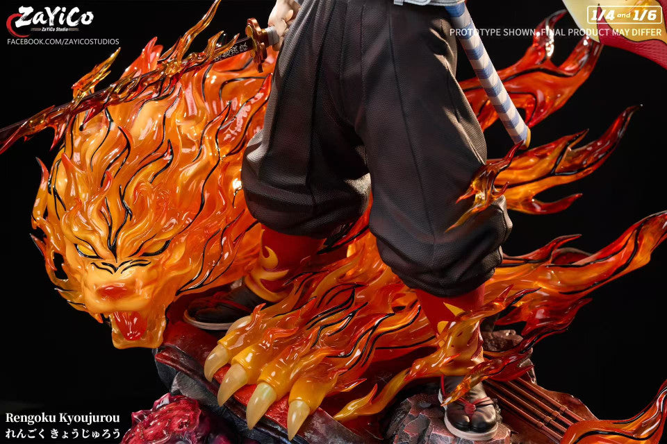 Demon Slayer: Kimetsu no Yaiba - Rengoku Kyoujurou | 1:6/1:4 Resin Statue | by Zayico Studio