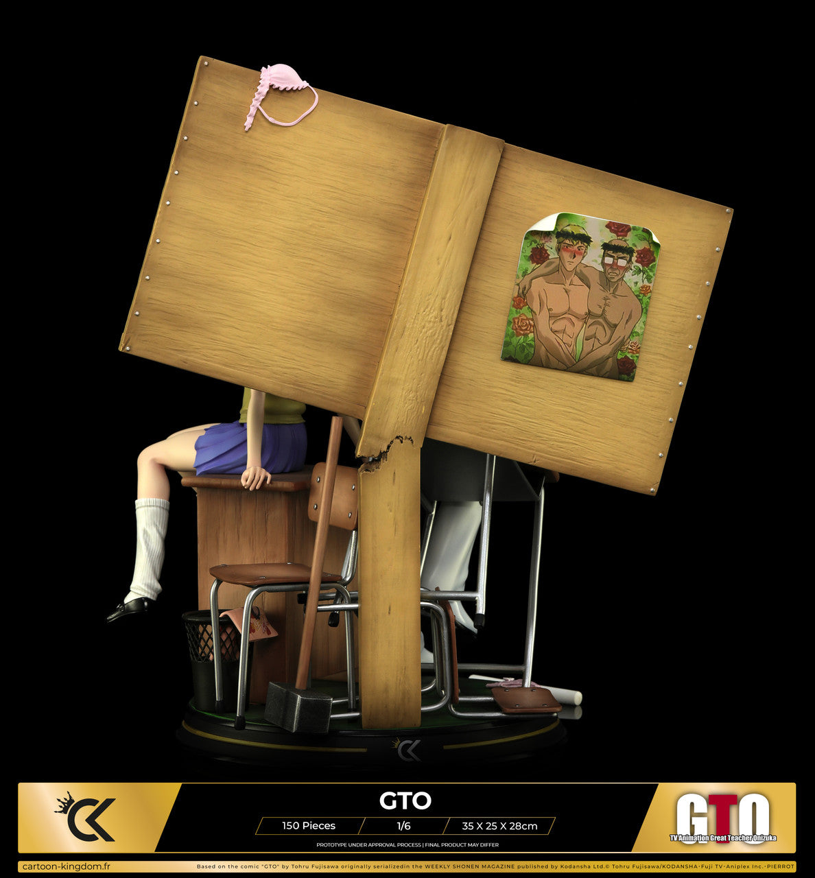 Great Teacher Onizuka - Onizuka & Urumi | 1:6 Resin Statue | by Cartoon Kingdom Studio