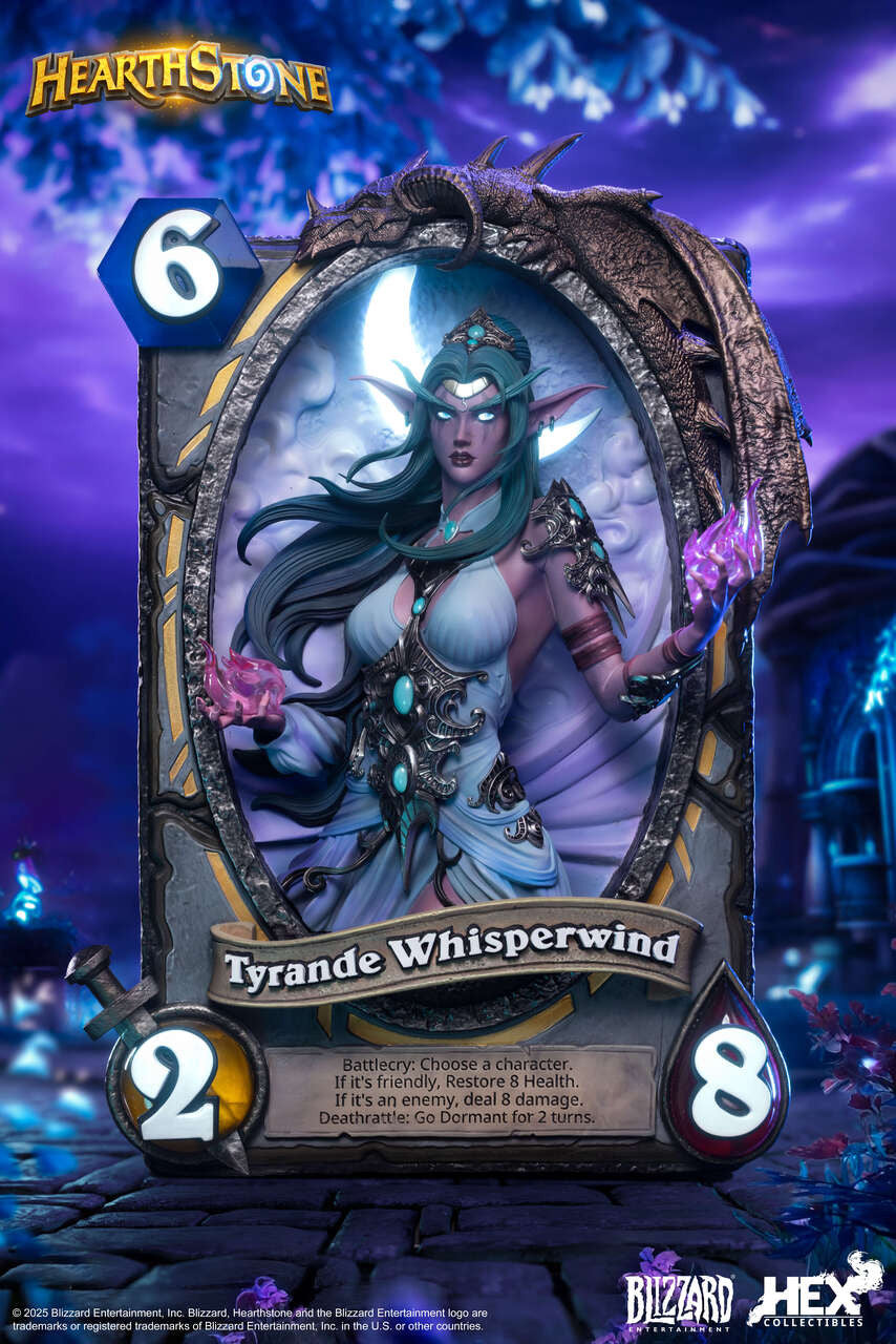 Hearthstone - Hearthstone Tyrande Whisperwind | Resin Statue | by Blizzard
