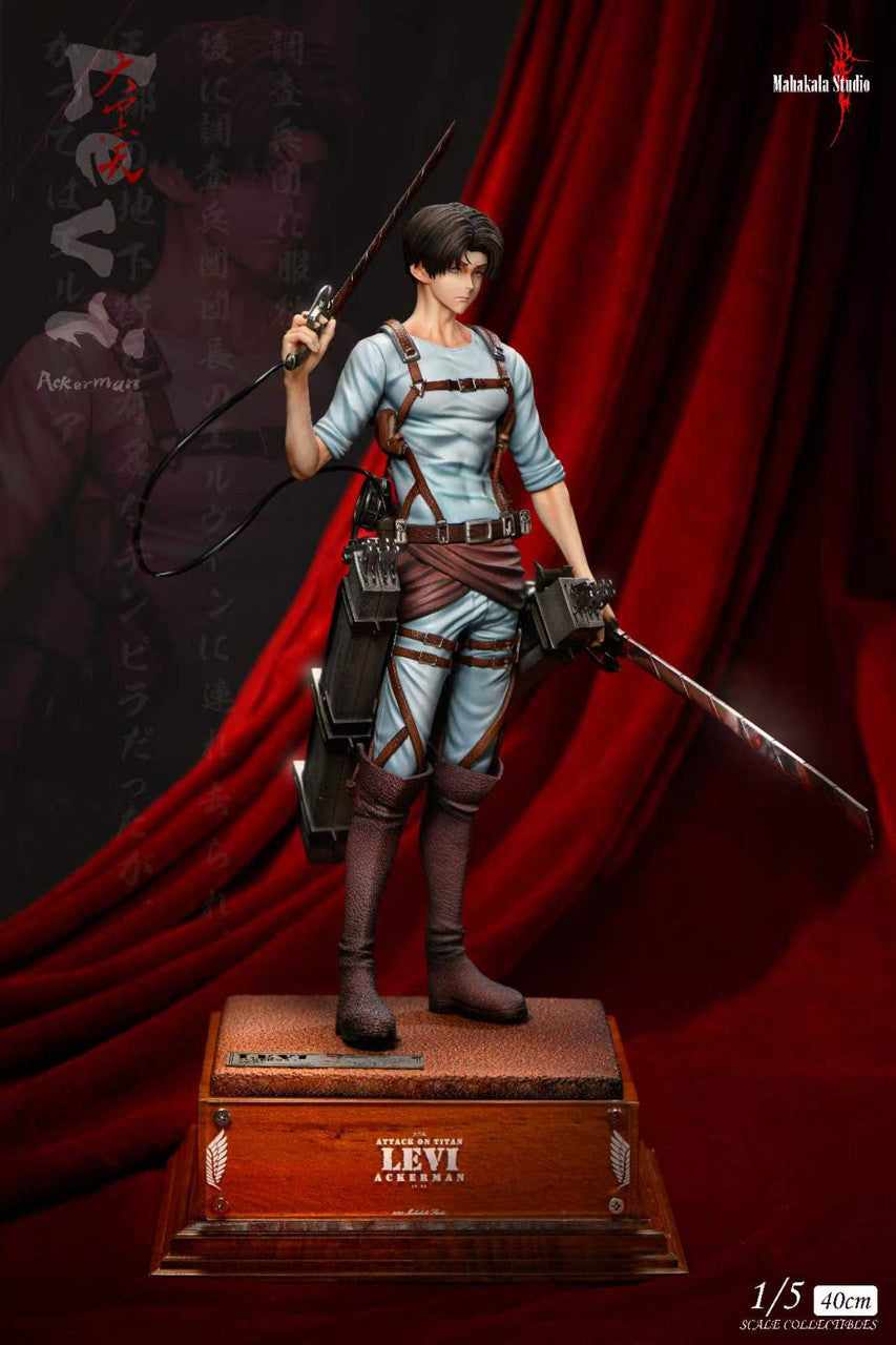 Attack on Titan - Levi Ackerman | 1:5 Resin Statue | by Mahakala Studio