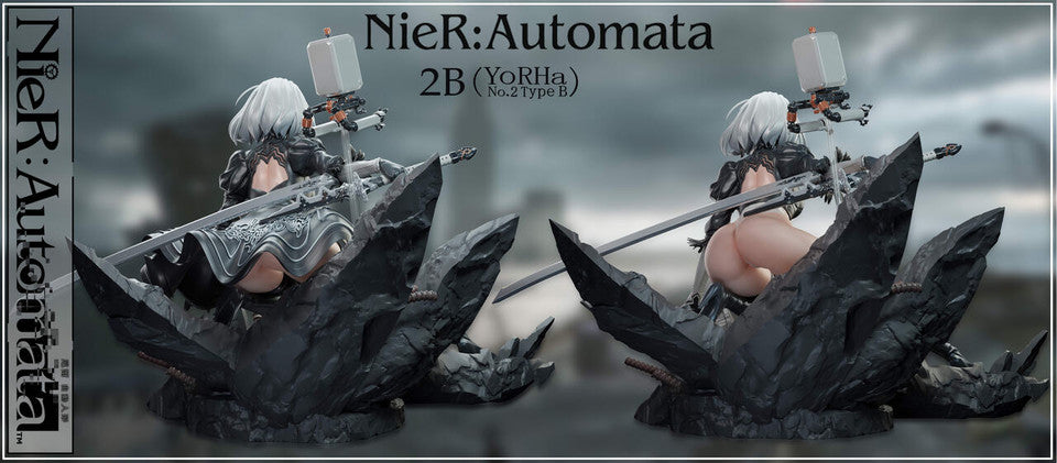 Nier Automata - Yorha Type B | 1:4 Resin Statue | by Crow Studio
