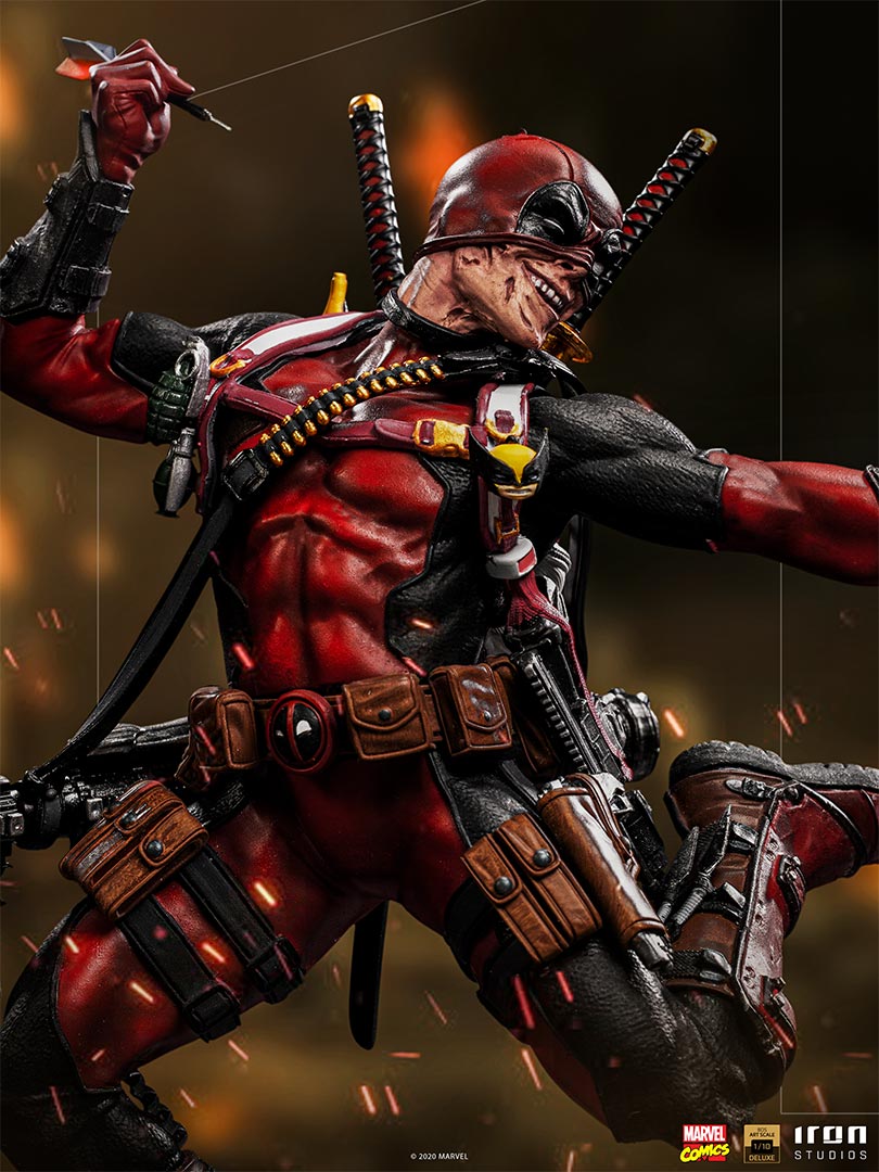 Marvel - Deadpool | 1:10 Resin Statue | von Iron Studios