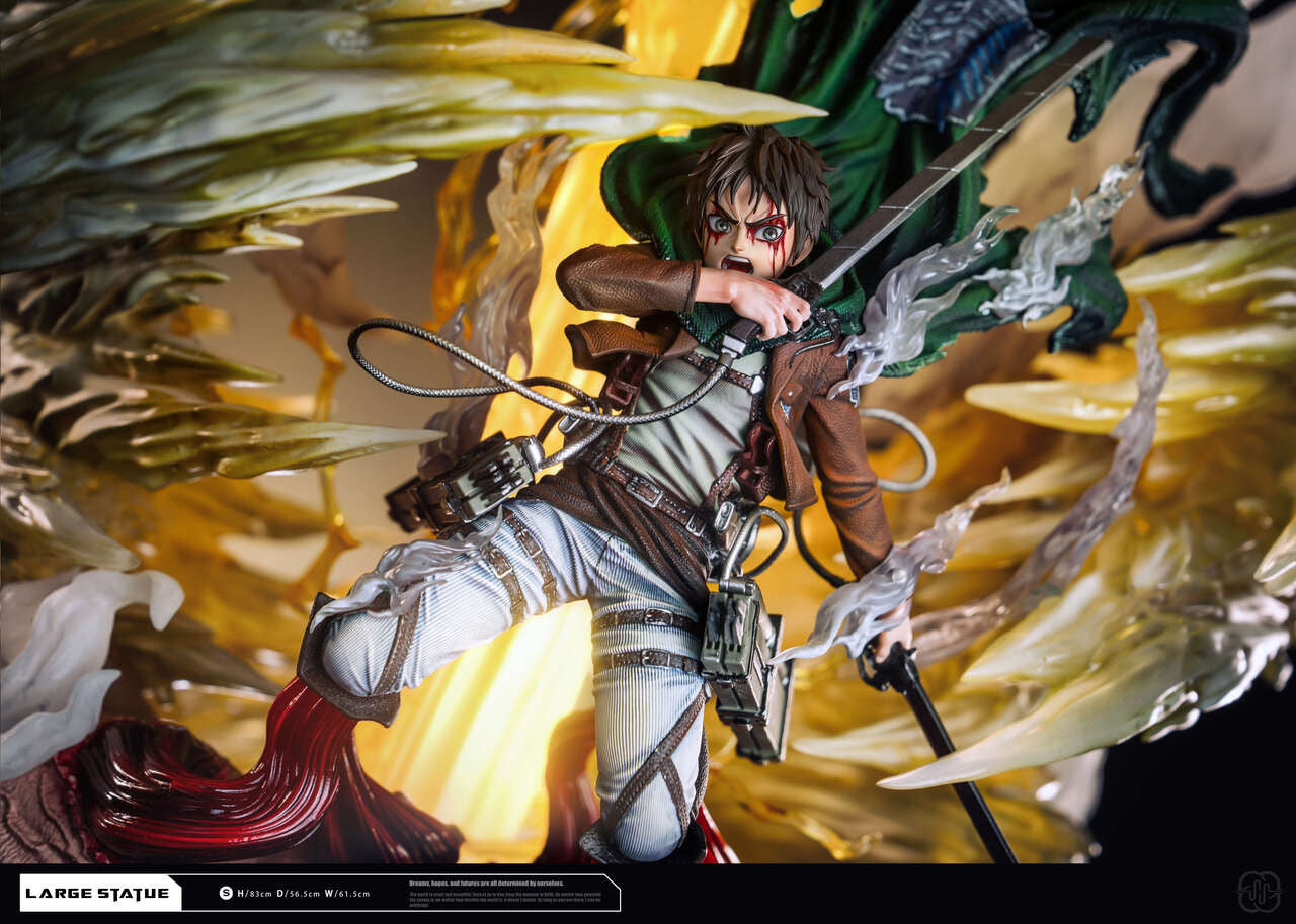 Attack on Titan - Eren Yeager 2.0 | Resin Statue | by Hertz Studio