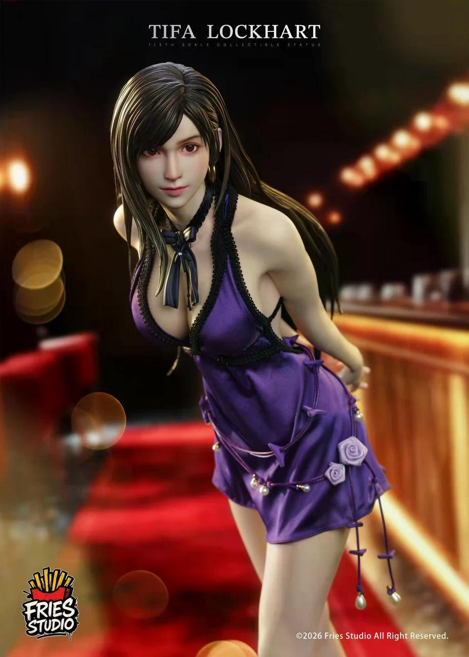 Final Fantasy - Purple Dress Tifa | 1:3 Resin Statue | by Fries Studio