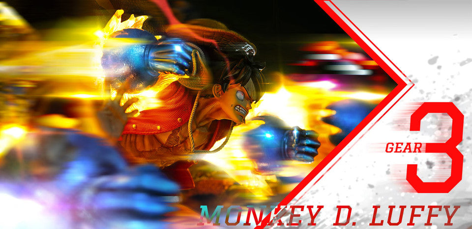 One Piece - Gear 3 Luffy | Resin Statue | by More Fun Studio×Monkey D. Studio