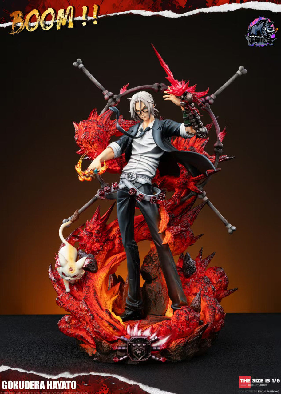 Katekyo Hitman Reborn! - Gokudera Hayato | 1:6 Resin Statue | by Rhinoceros Studio