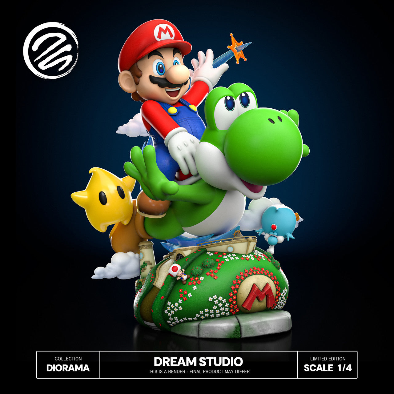 Super Mario - Super Mario Galaxy 2 | 1:4 Resin Statue | by Dream Studio