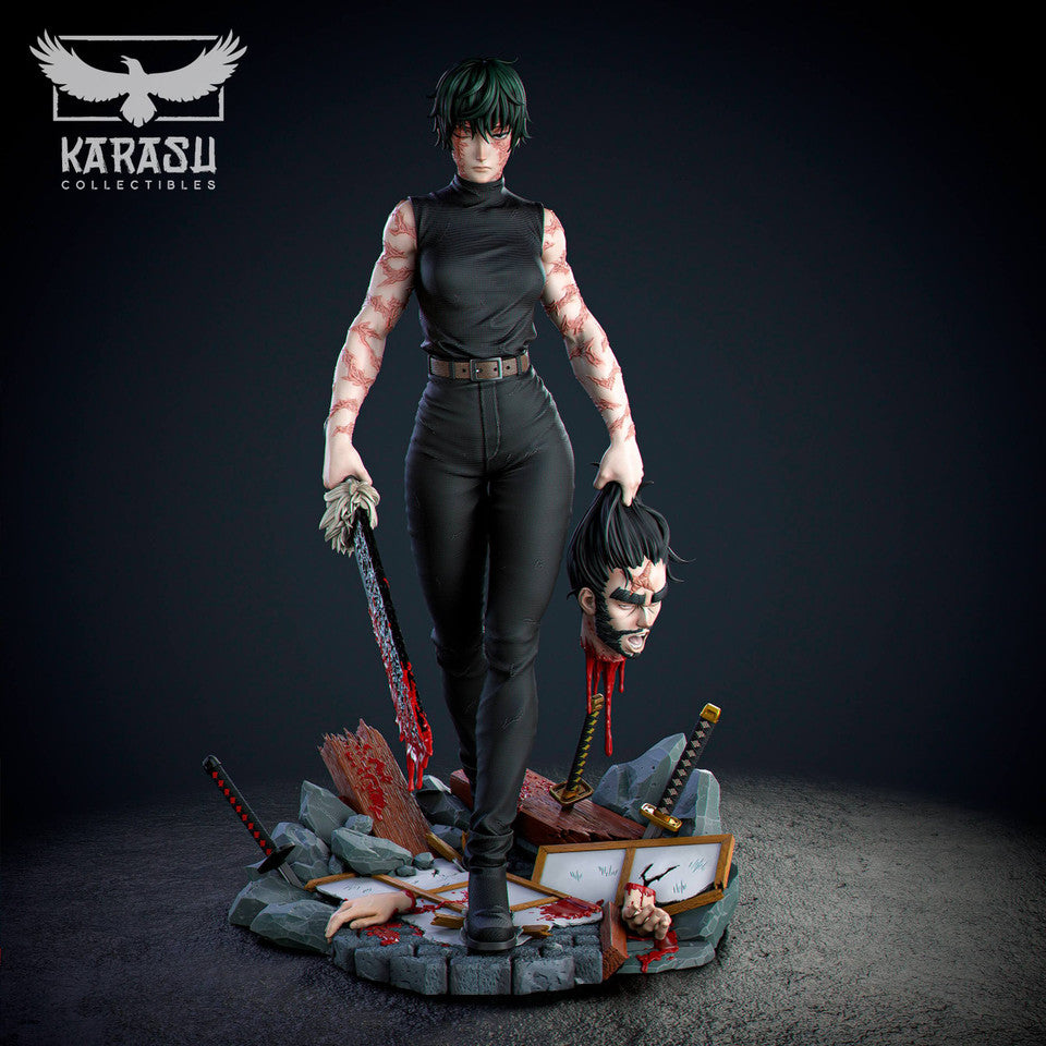 maki Jujutsu Kaisen - Maki Zenin | 1:6 Resin Statue | by Karasu