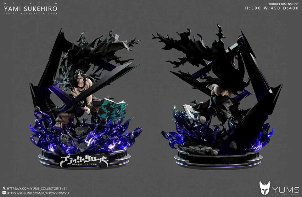 Black Clover - Yami Sukehiro | 1:6 Resin Statue | by Yums Collectors