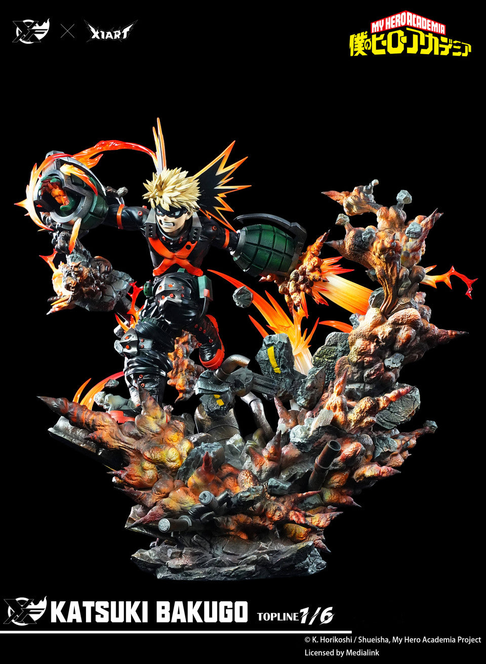 My Hero Academia - Katsuki Bakugo | 1:6 Resin Statue | by XFire & X1ART Studio