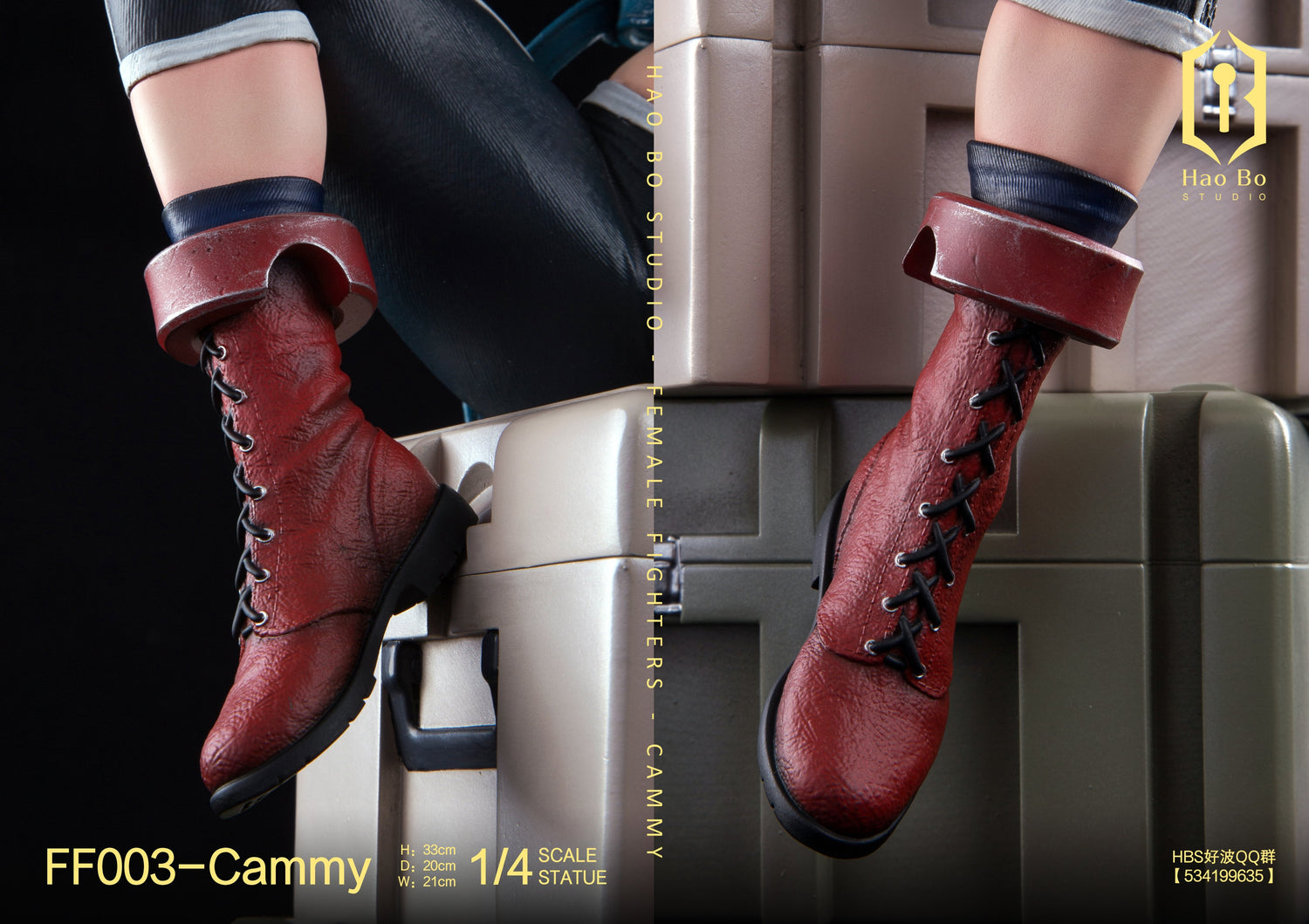 Street Fighter - Cammy White | 1:4 Resin Statue | von Hao Bo Studio