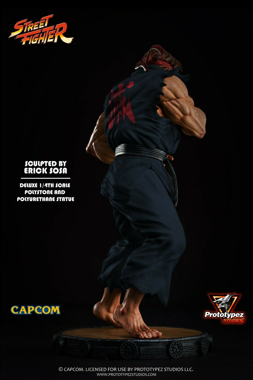 Street Fighter - Evil Ryu | 1:4 Resin Statue | von Prototypez Studios