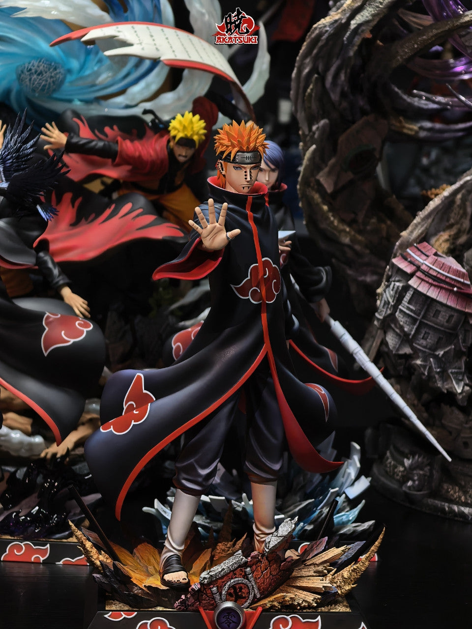 Figurine Neuve Pain Akatsuki Naruto Shippuden 27 CM Pvc Statue Jouet Collection Manga - Jeux & Jouets Figurine Neuve Pain Akatsuki Naruto Shippuden 27 CM Pvc Statue Jouet Collection Manga - Jeux & Jouets