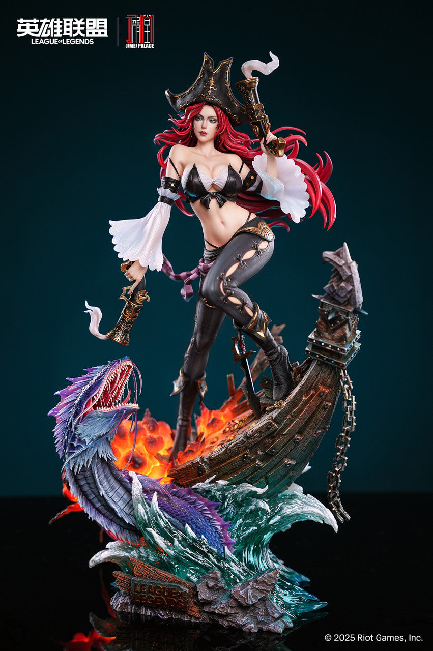League of Legends - The Bounty Hunter Miss Fortune | Resin Statue | by Jimei Palace Studio