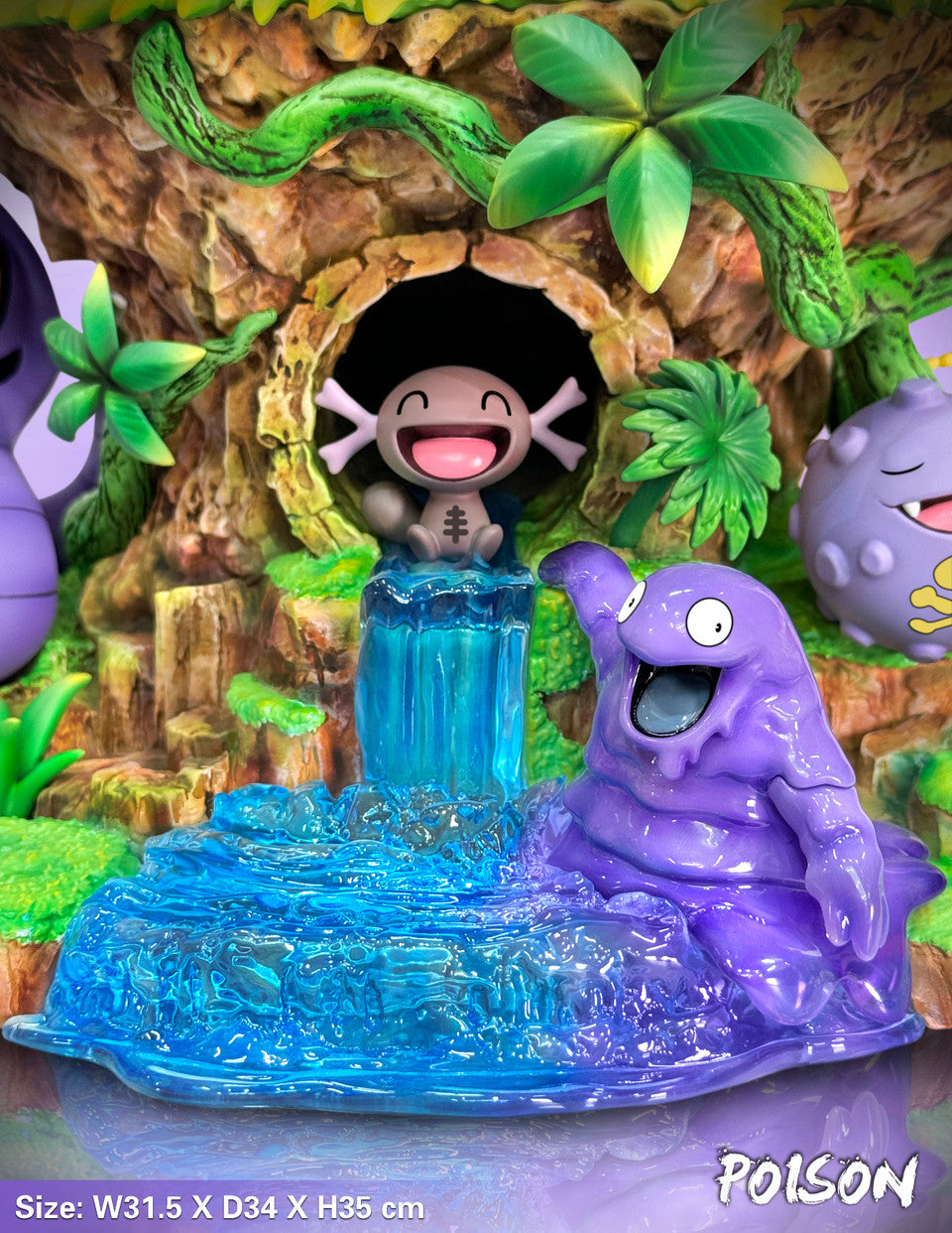 Pokemon - Poison type Group | Resin Statue | by EGG Studio