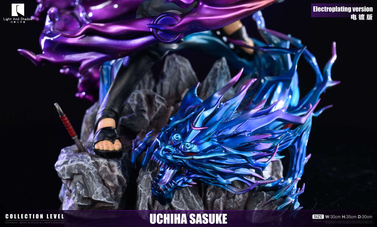 Naruto - Uchiha Sasuke | 1:6 Resin Statue | by Light and Shadow Studio