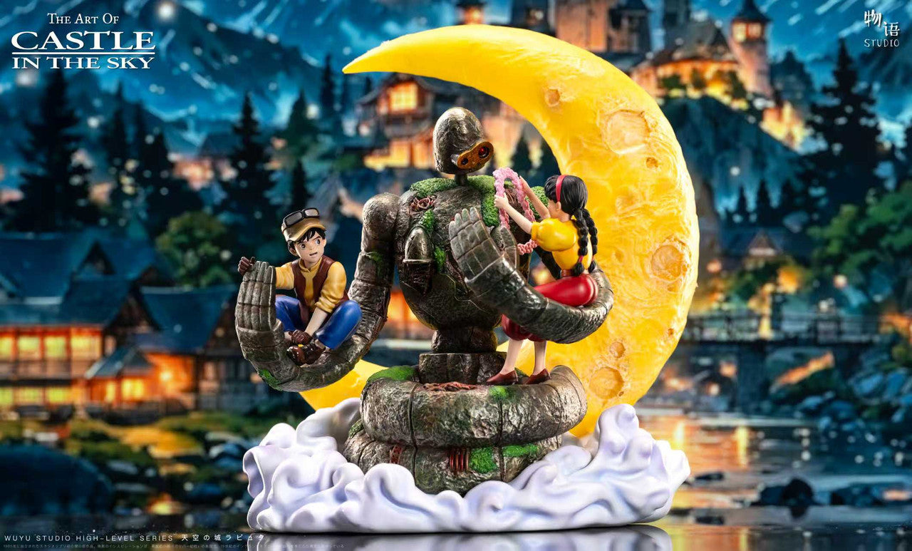 Castle in the Sky | Resin Statue | by WuYu Studio