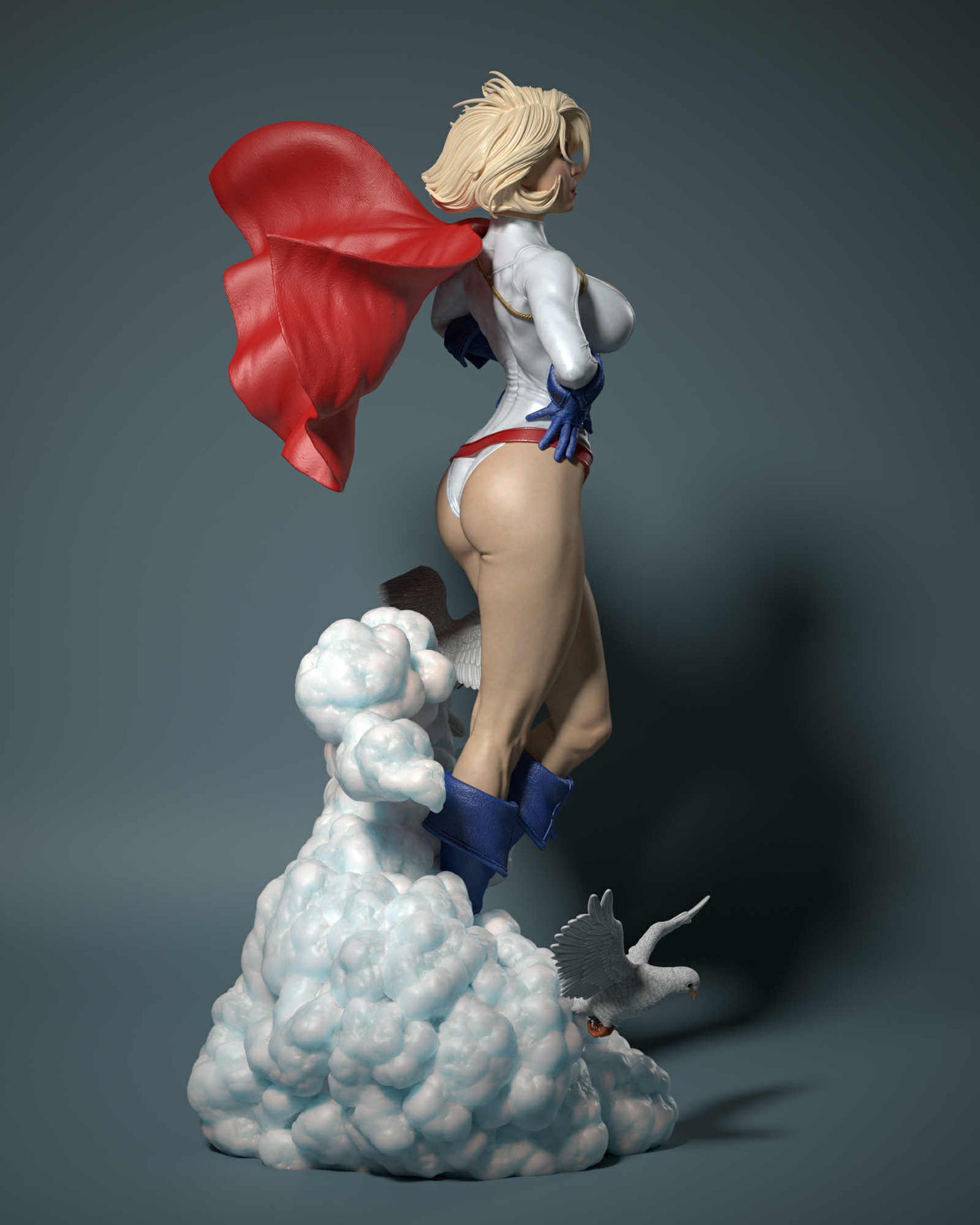 DC Comics - Power Girl | 1:4 Resin Statue | by Epic Creations