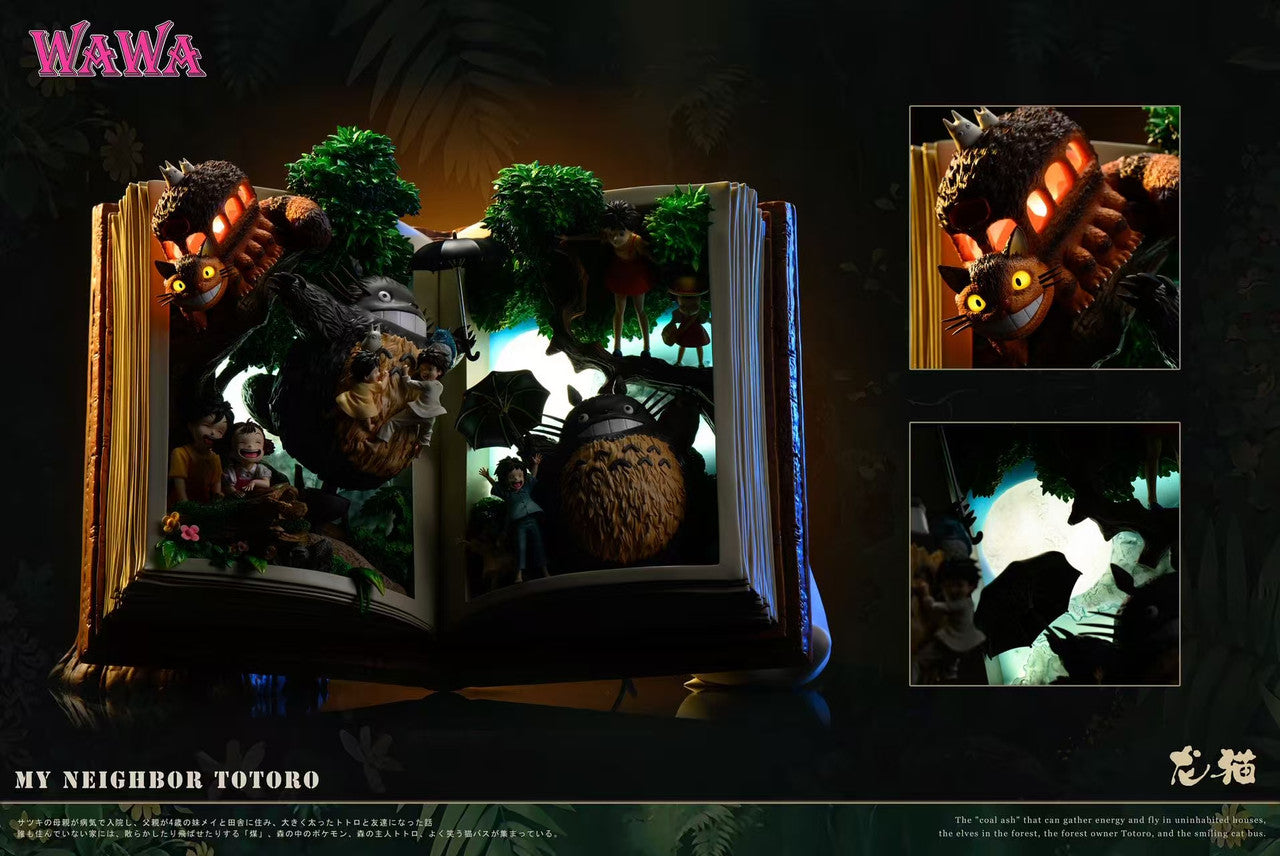 My Neighbor Totoro - My Neighbor Totoro book | Resin Statue | by WAWA Studio