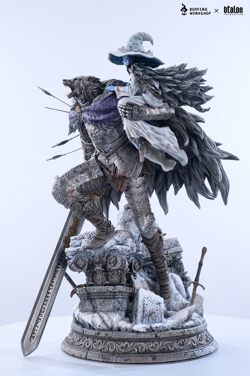 Elden Ring - Blaidd and Ranni | 1:4 Resin Statue | by Bonfire x DTalon Studio
