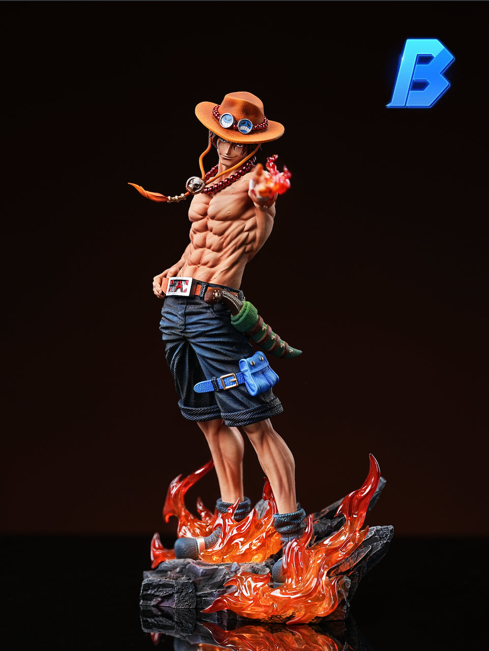 One Piece - Portgas D Ace | Resin Statue | by HX & LX Studio