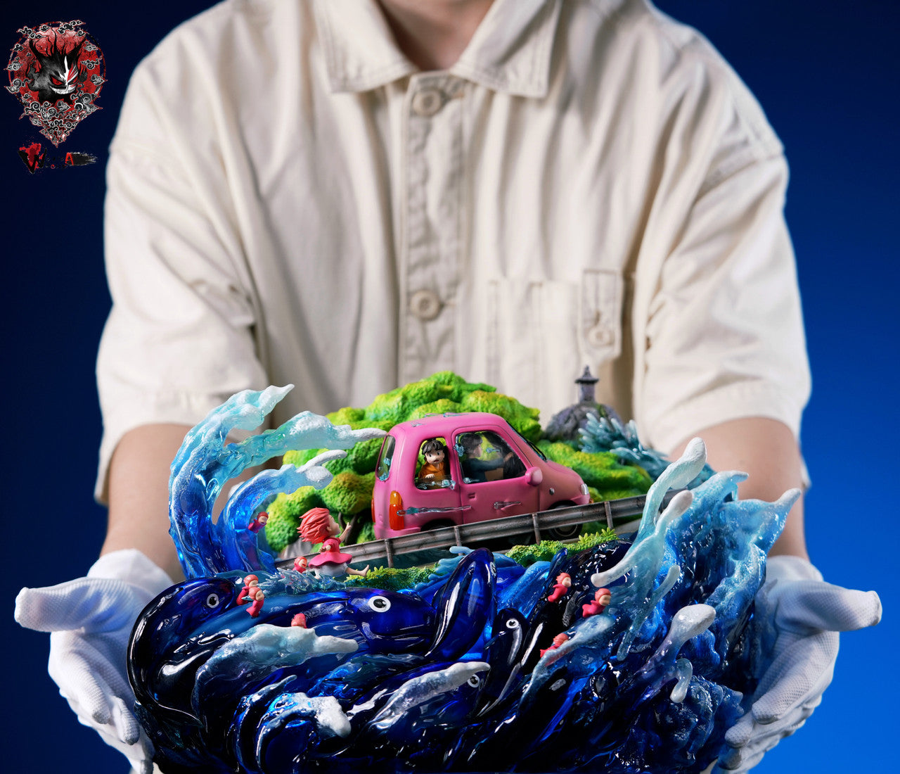 Studio Ghibli - Ponyo & Sosuke | Resin Statue | von Weare A Design Studio