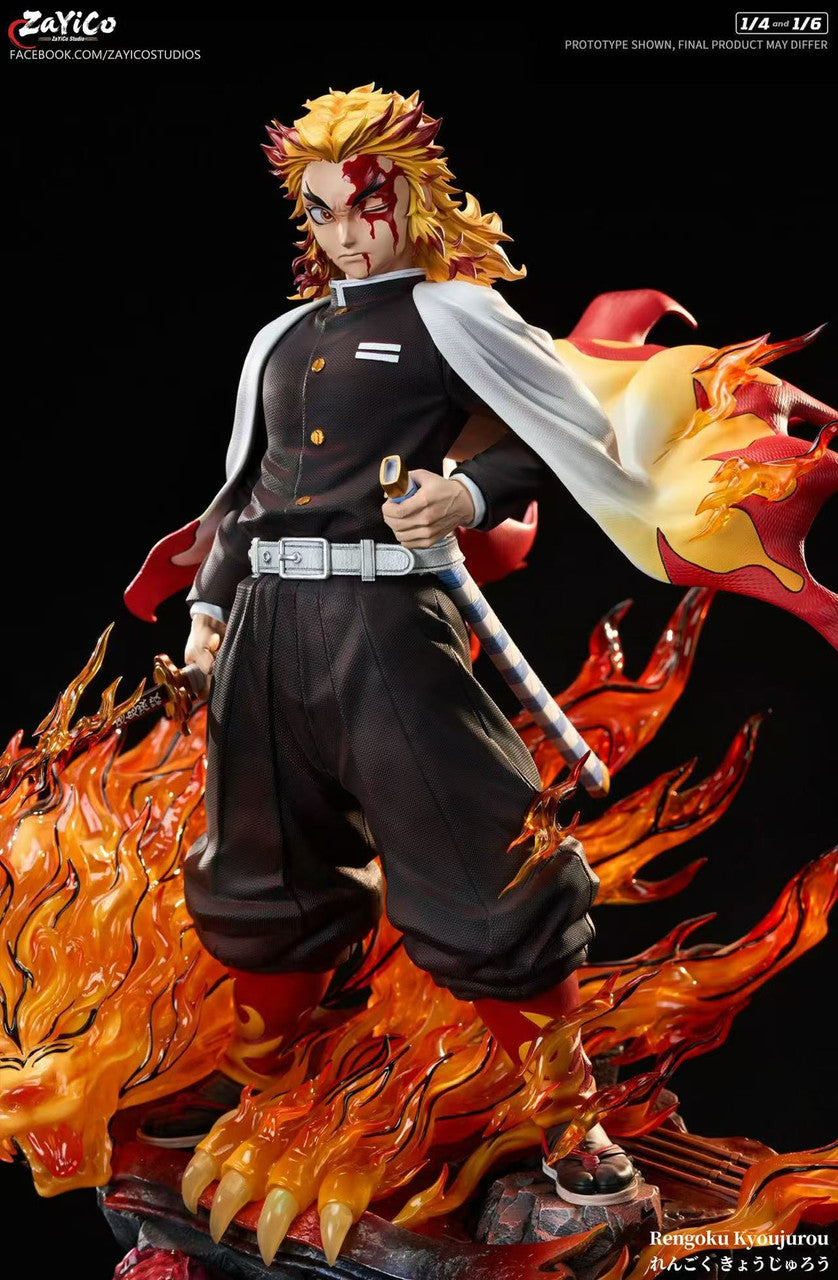Demon Slayer: Kimetsu no Yaiba - Rengoku Kyoujurou | 1:6/1:4 Resin Statue | by Zayico Studio