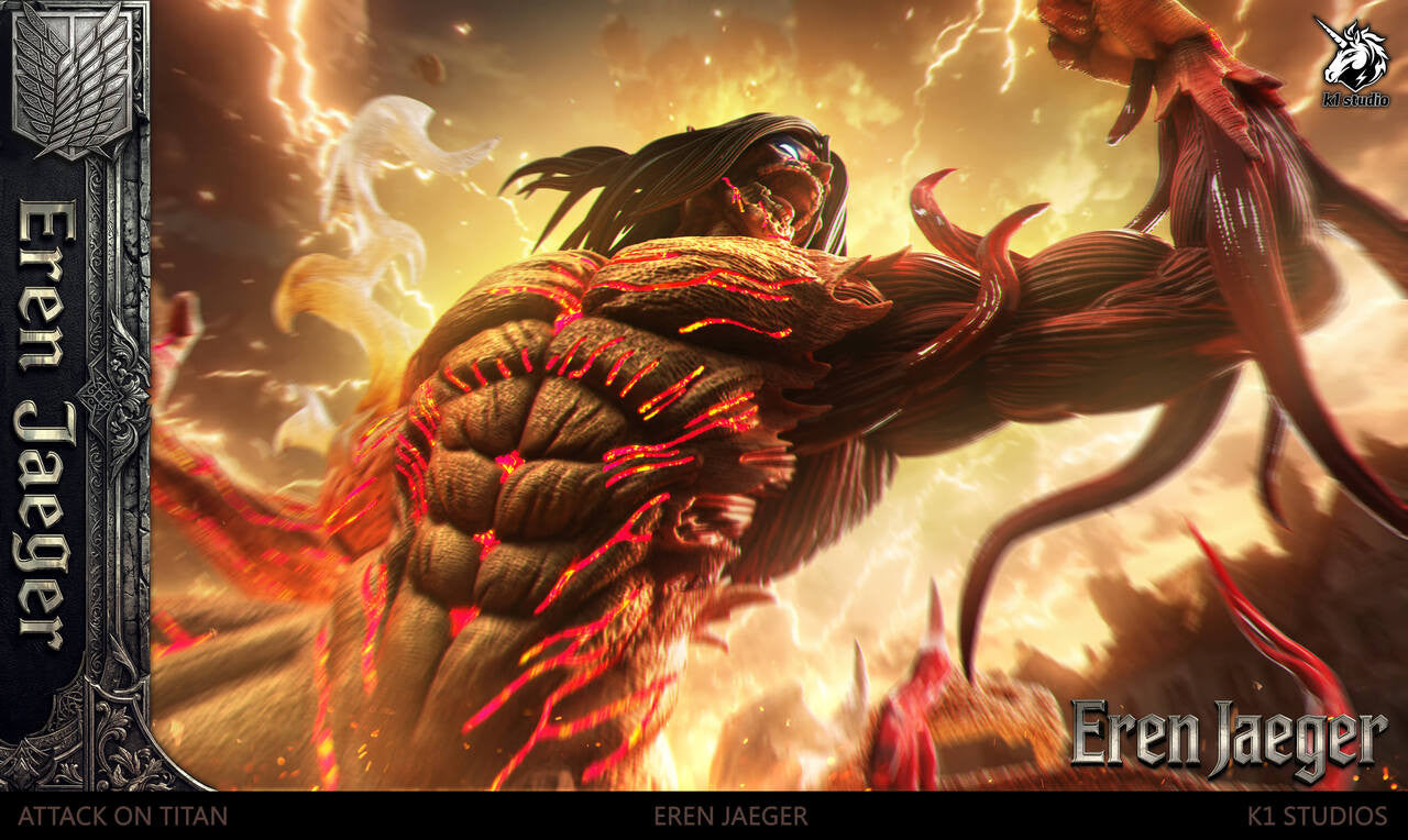 Attack on Titan - Eren Jaeger | 1:6 Resin Statue | by K1 Studio