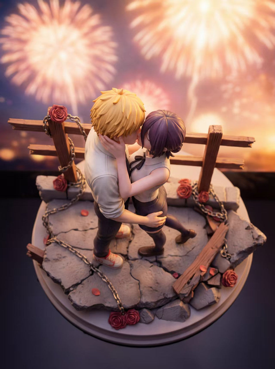 Chainsaw Man - Denji & Reze Kiss | 1:6 Resin Statue | by Pink Studio