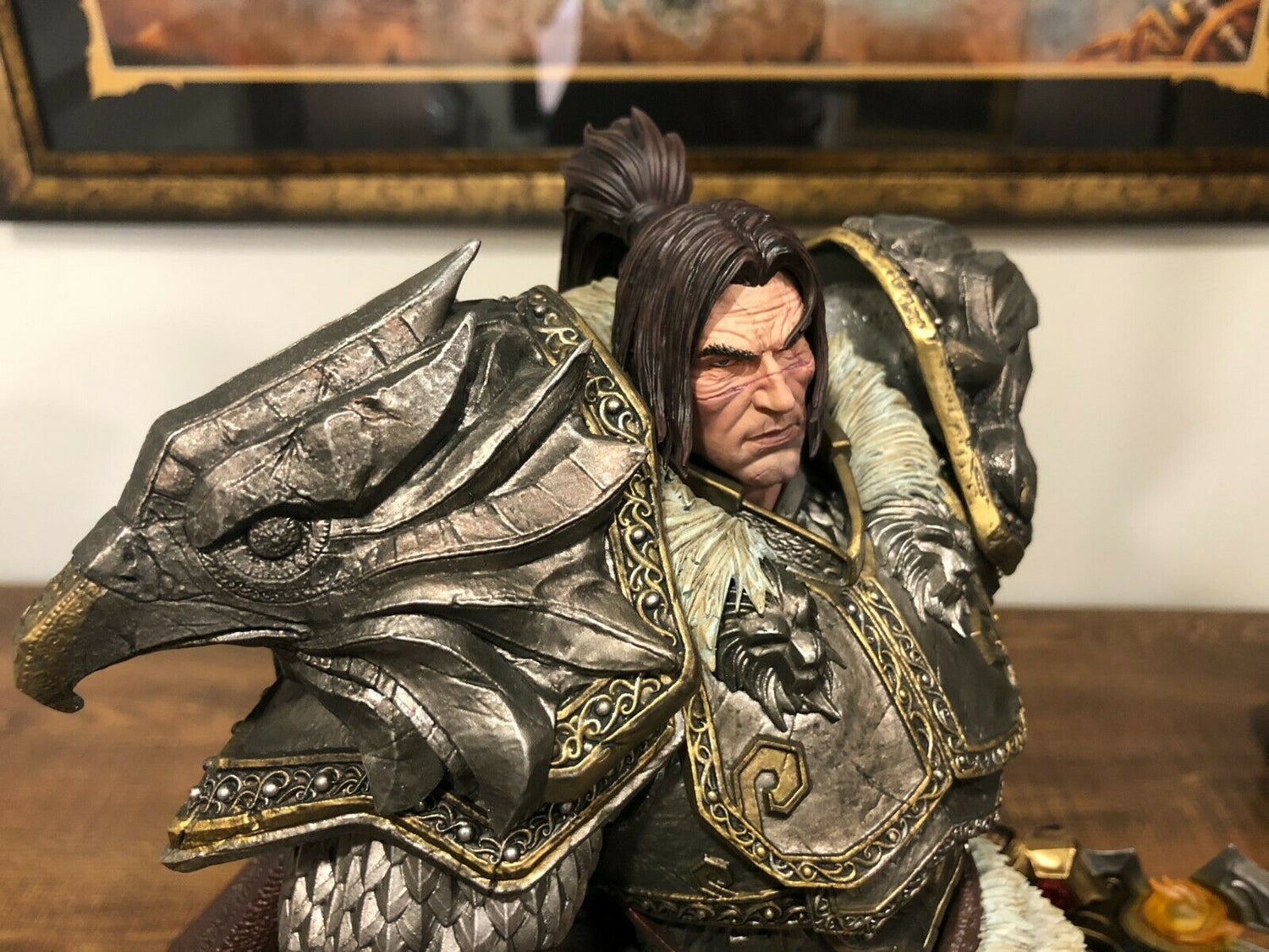 World of Warcraft - Varian Wrynn | 1:5 Resin Statue | vom Bigfoot Studio