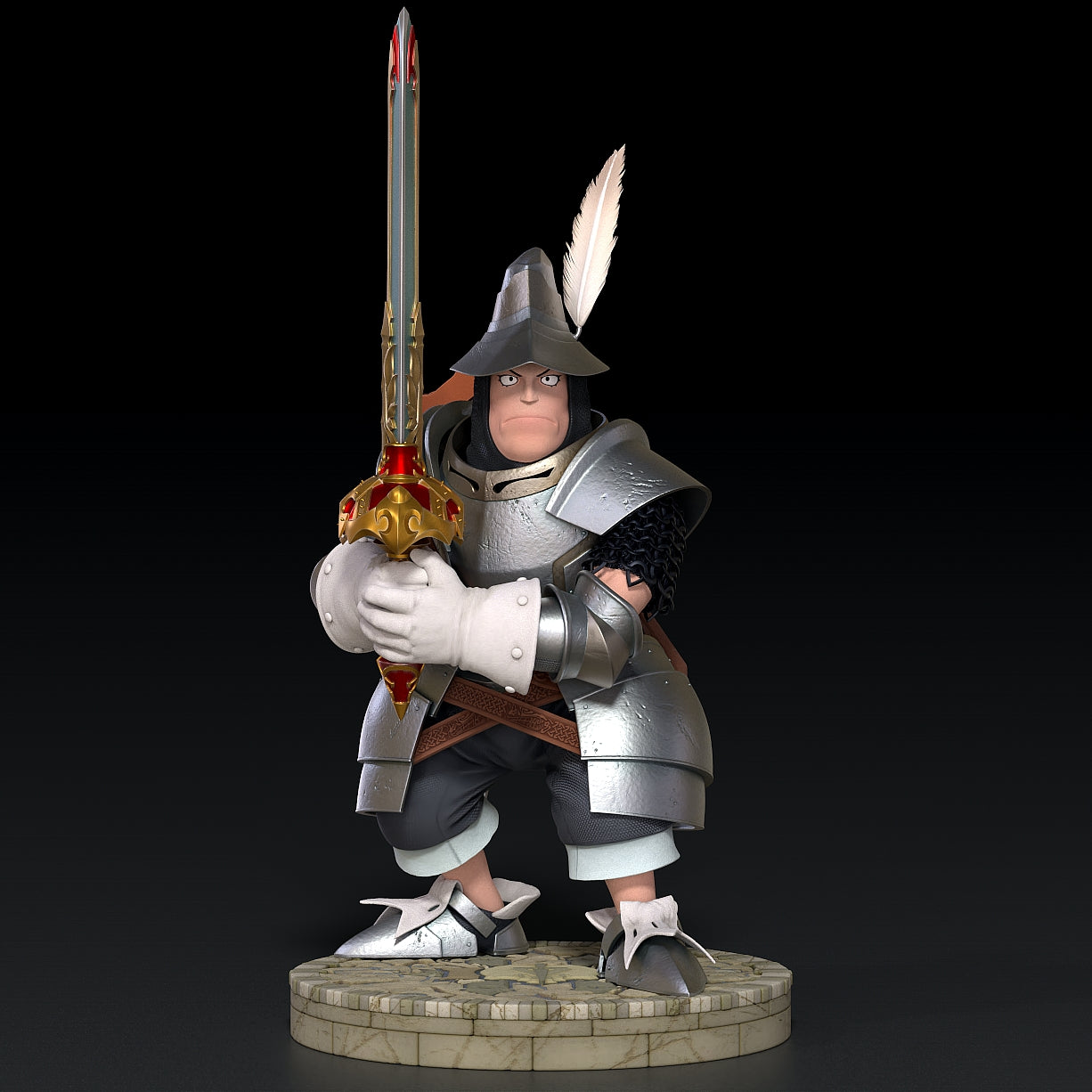 Final Fantasy - Steiner | 1:4 Resin Statue | by Solar Studio