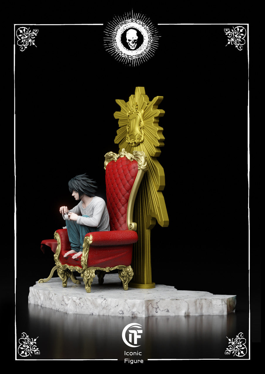 Deathnote - Light Yagami & L Lawliet | 1:6 Resin Statue | by IF Studio
