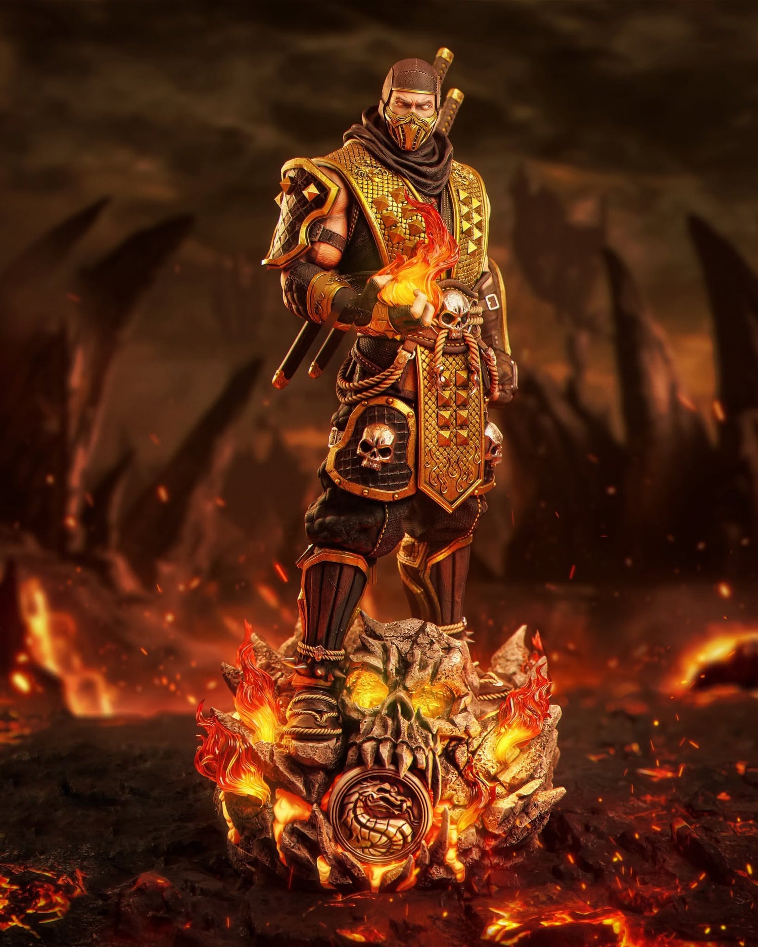 Mortal Kombat - Scorpion | Resin Statue | by Epic Creations