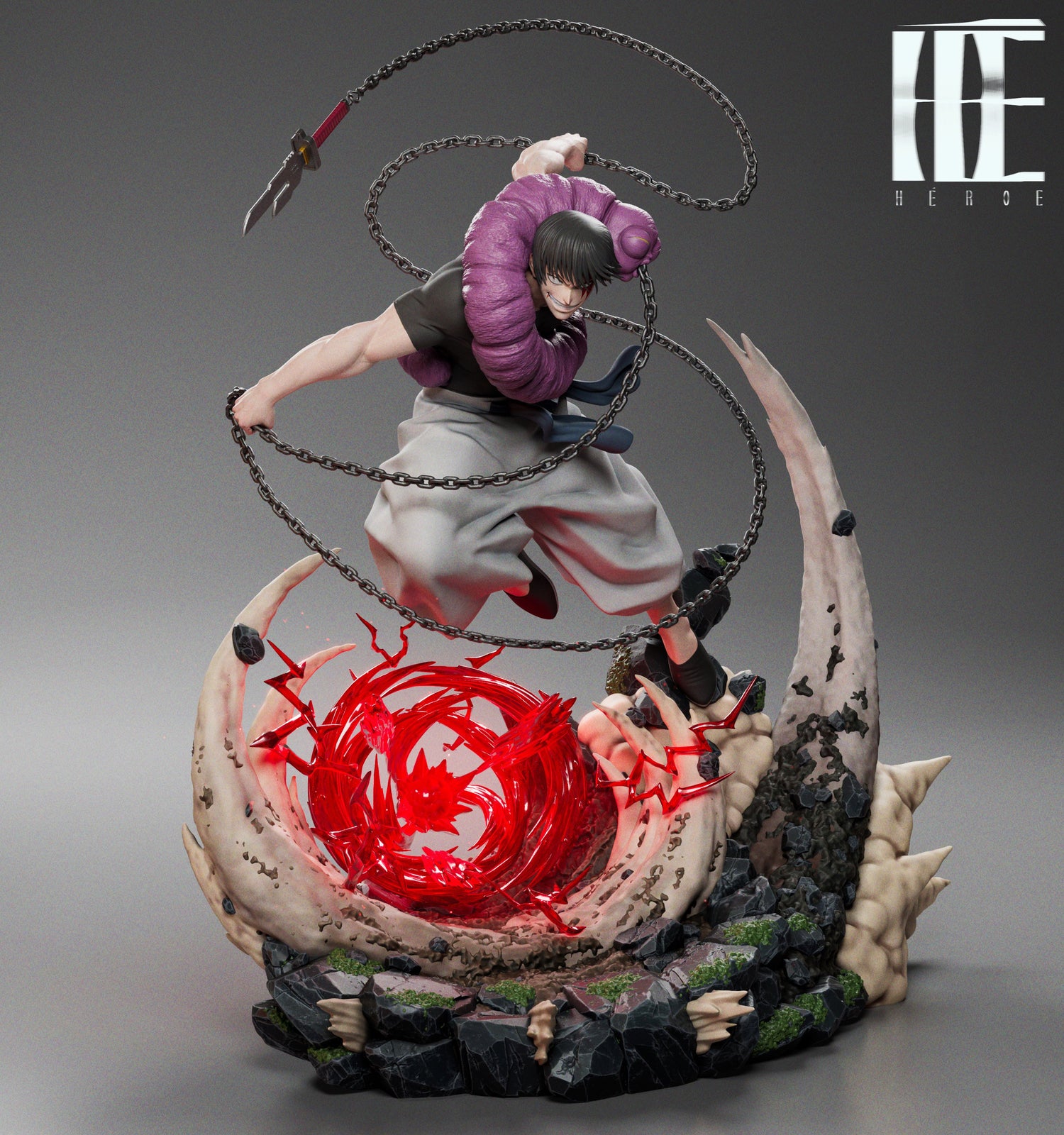 Jujutsu Kaisen - Fushiguro Toji | 1:6 Resin Statue | von Heroe Collectibles