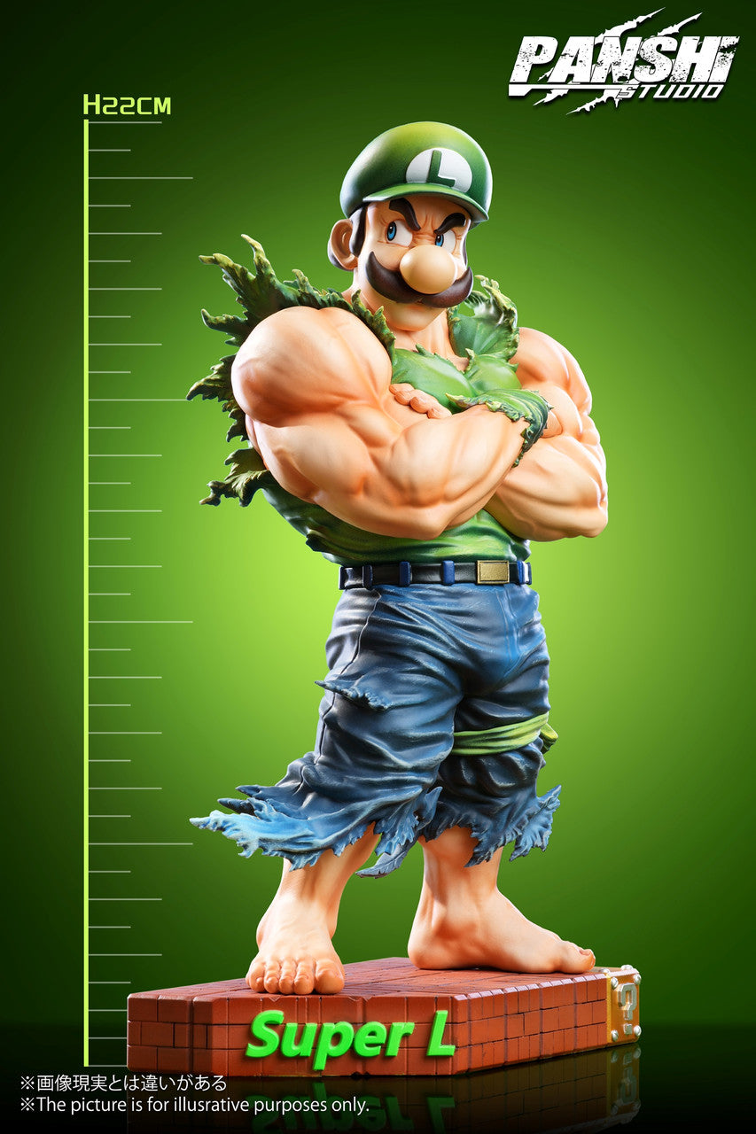 Super Mario - Muscle Mario & Luigi | Resin Statue | by Panshi Studio