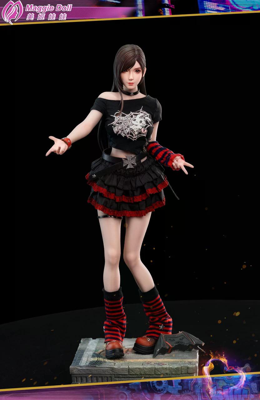Final Fantasy - Punk Girl Tifa | 1:6 Resin Statue | by Maggie Doll Studio