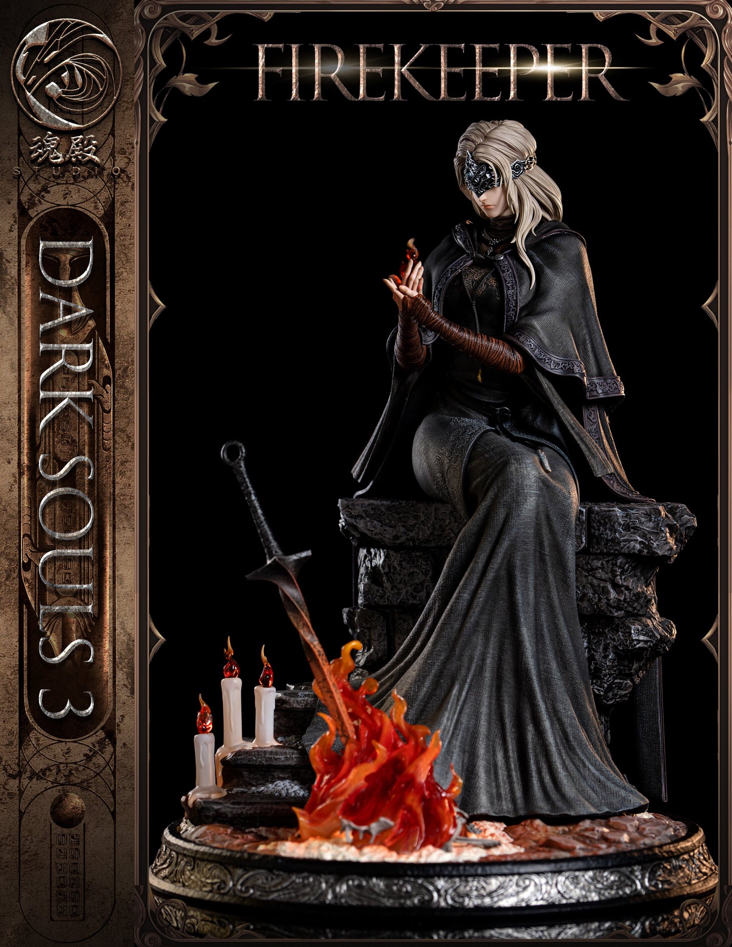 Dark Souls 3 - Fire Keeper | 1:4 Resin Statue | von HunDian Studio