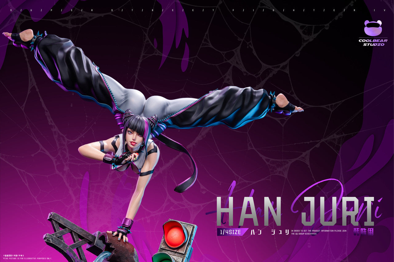 Street Fighter - Han Juri | 1:4 Resin Statue | by Coolbear Studio