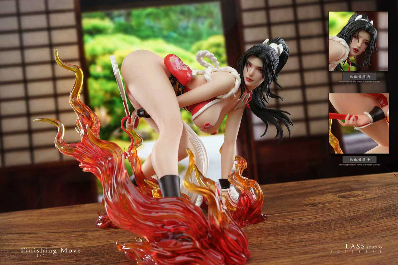 The King of Fighters - Mai Shiranui - Finishing move | 1:4 Resin Statue | by LASS Studio