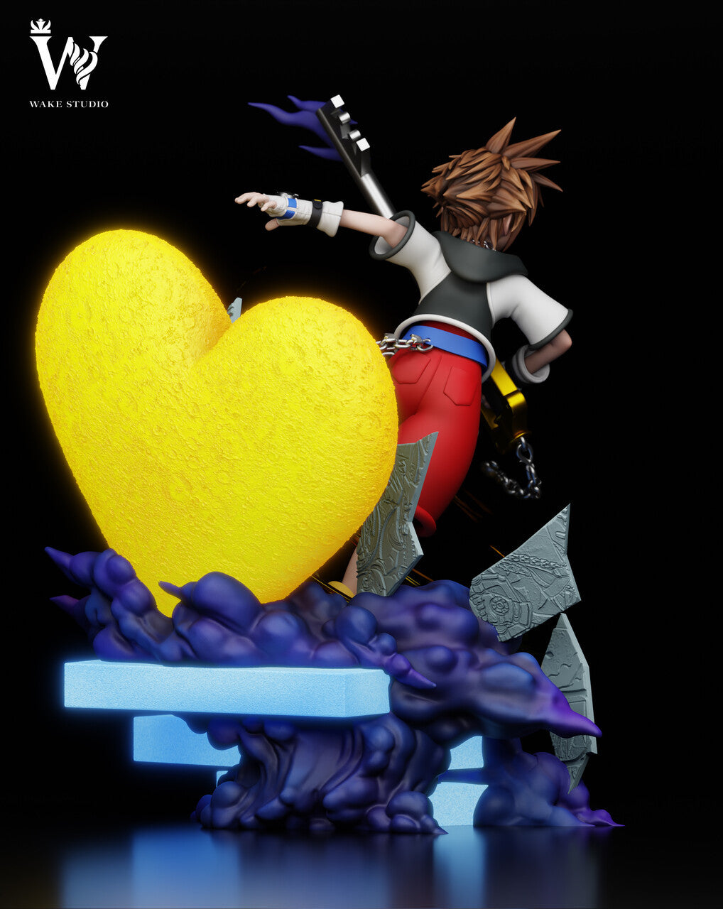 Kingdom Hearts - Sora | 1:4 Resin Statue | by Wake Studio