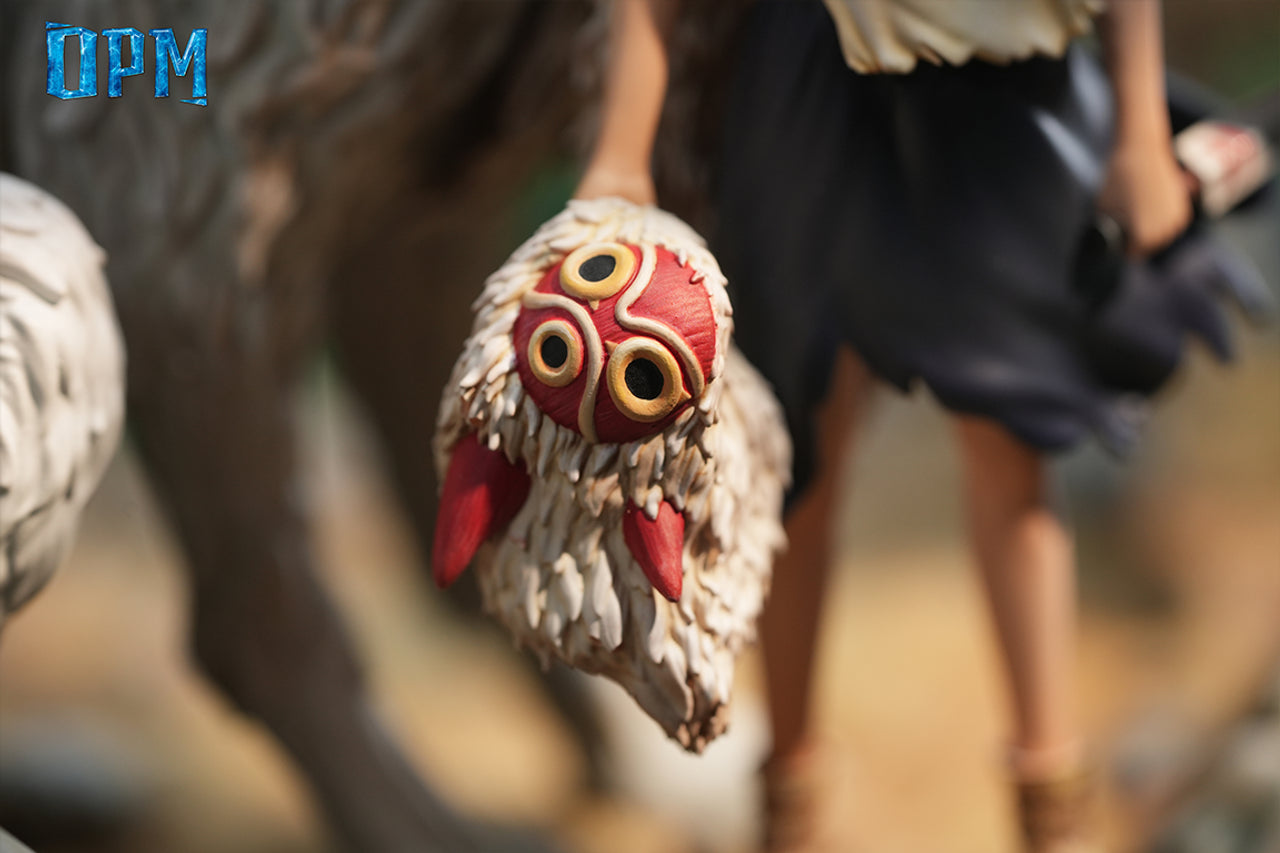 Studio Ghibli - Princess Mononoke | Resin Statue | by OPM Studio